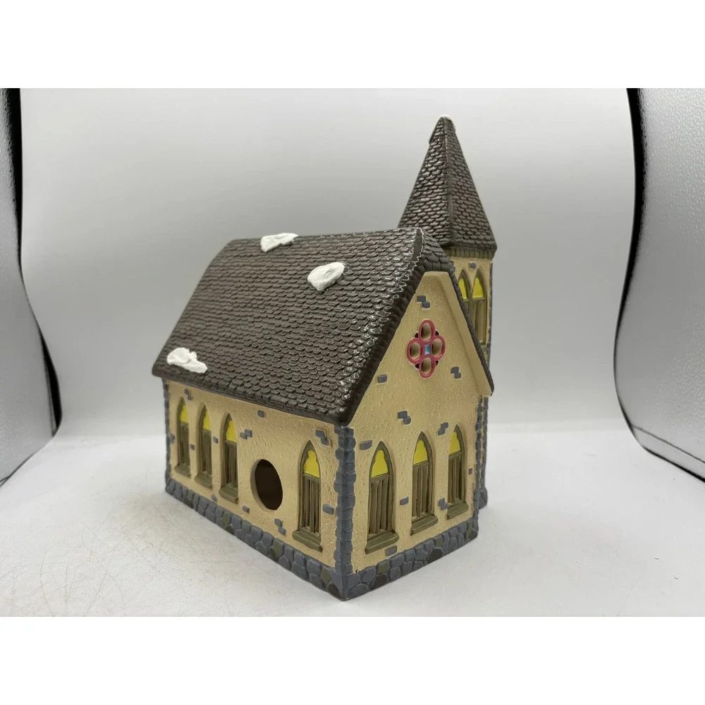 Department 56 1988 Vintage Original Snow Village Redeemer Church 5127-6 Retired